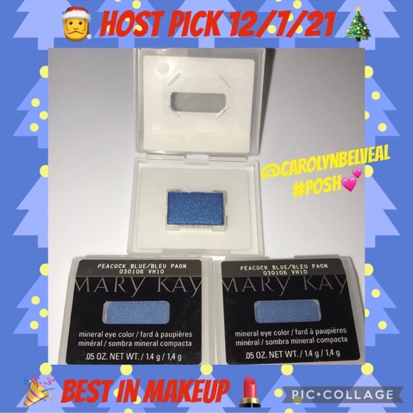 Mary Kay peacock blue mineral eye color New - Picture 2 of 3